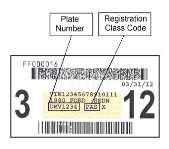 york dmv sample registration documents