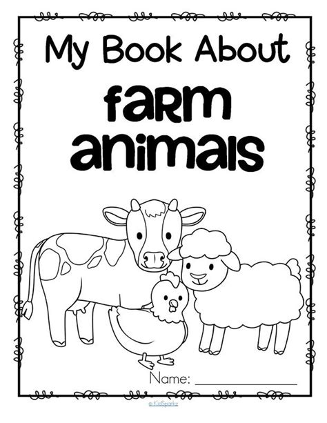 set   activity printables  farm animals  preschool rose