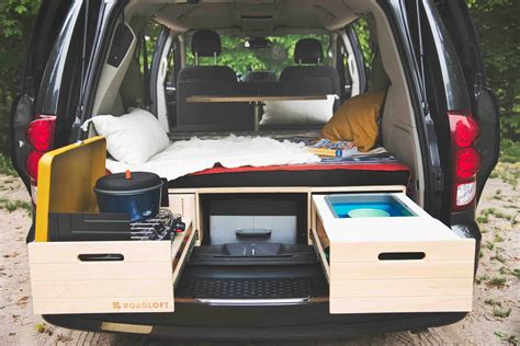 turn  minivan   camper   conversion kit roadloft