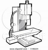 Milling Clipart Machine Cnc Machinery Illustration Vector Royalty Perera Lal Machines Type  Clipground Vertical 2021 Resolution Rf Illustrations Clipartof sketch template