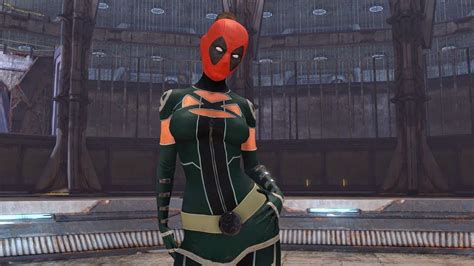 rogue turns into lady deadpool deadpool game youtube