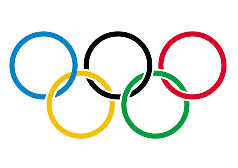 olympic rings  white  stock photo public domain pictures