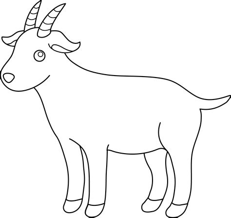 cute billy goat clipart   cliparts  images