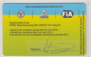 functional card anwb camping card international insurance netherlands anwb colnl anwb