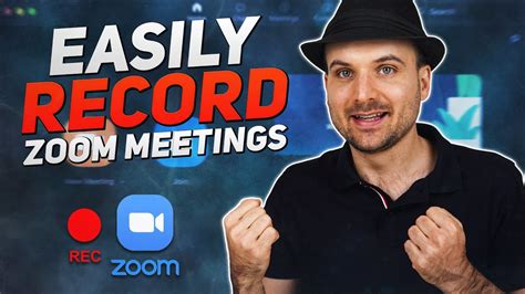 record zoom meeting  permission