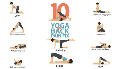 yoga poses  relieve  pain avoid medicines trendymoda