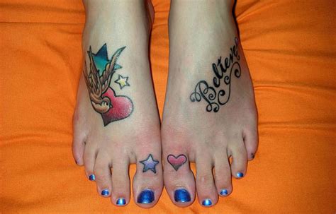 25 cute foot tattoos which look amazing creativefan