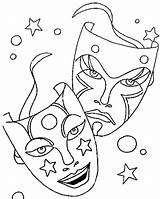 Coloring Pages Printable Mask Coloringme Masks Halloween Mardi Gras sketch template