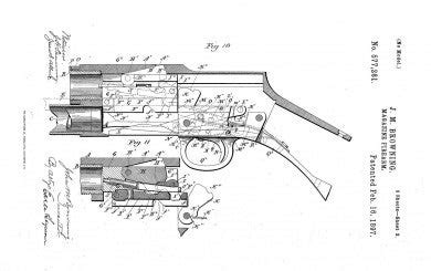 unproduced browning shotgun patent    firearm blog