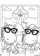 Coloring Pages Backyardigans Para Sheets sketch template