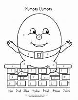 Humpty Dumpty Coloring Pages Kids Adults Getdrawings Print Words Rhyming Pdf Popular sketch template