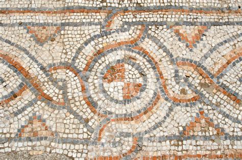 ancient roman floor mosaic ephesus turkey stock  freeimagescom