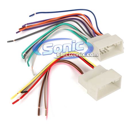 scosche hyb wiring harness  select   vehicles fro