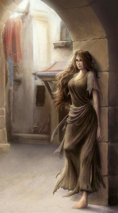 game concept  hiding female slave  broken castle  fantasy fantasy women medieval