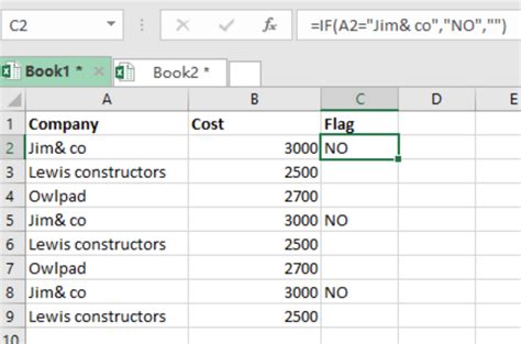 Excel If Function Examples If Then If With Multiple Criteria If
