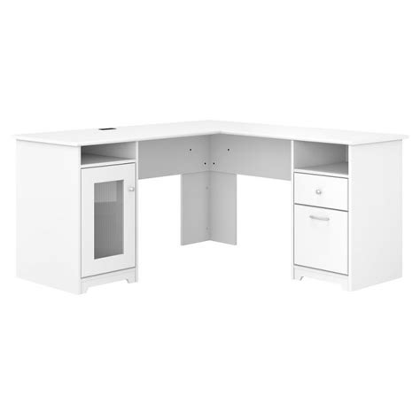 Furniture Home Office Desks White Bush Furniture Wc31930k Cabot 60w L