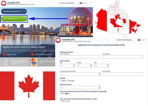 apply  canadian visitor visa eta step  step guide