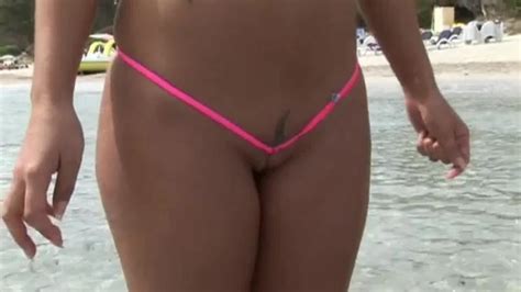 babes in tiny bikinis on a public beach voyeur porn at thisvid tube