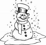 Kleurplaten Kolorowanki Czas Zimowy Snowman Dzieci Topkleurplaat Miracle sketch template