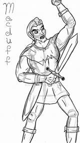 Macbeth Drawing Macduff Disney Version Template Gaston Getdrawings Templates sketch template