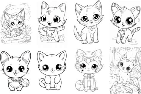 cat pages  coloring