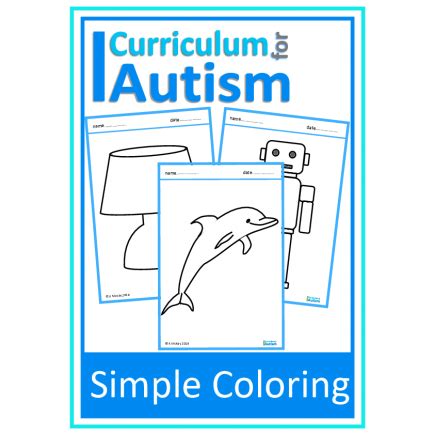 simple coloring pictures fine motor skills sheets