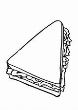 Halbes Ausmalbilder Ausmalen Speisen Trinken Toast Brot Kuchen sketch template