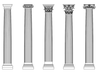 architectural columns classical columns royal corinthian