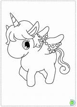 Jewelpet Coloring Dinokids Pages Cute Cool Printable Print Jewelpets Close sketch template