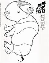 Tinga Tales Rhino Coloring Pages Colouring Animal Sheets Templates Kids Mandalas Animals Lectura Animacion La Colorear Arte Draw Crafts Para sketch template