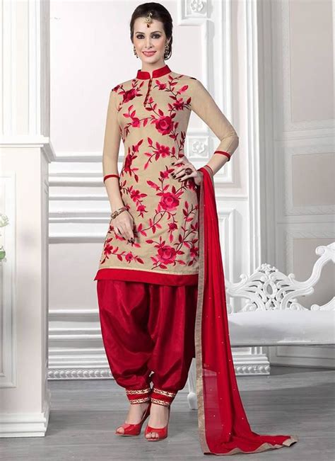 5 Stylish Patiala Salwar Kameez Designs 2015 Индийские наряды