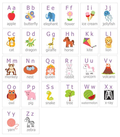 alphabet poster printable  web  printable pack   pages
