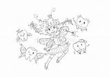 Tooth Fairy Coloring Funny Teeth Cartoon Preview sketch template