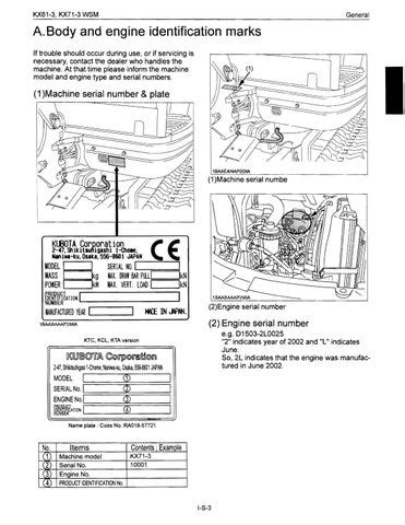 kubota kx  excavator service repair manual   issuu