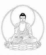 Coloring Bouddha Buddha Pages Drawing Tibet Adult King Line Statue Printable Dessin Coloriage Gratuit Imprimer Mandala Simple Representing Color 55kb sketch template