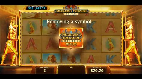 free spins feature on pharaoh s treasure deluxe slots the daily pick