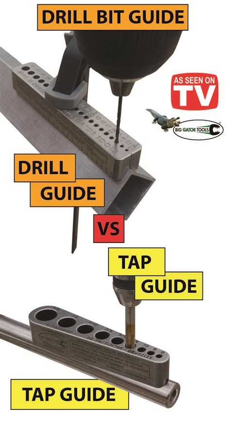 drill guide  tap guide   tap guide     drill guide