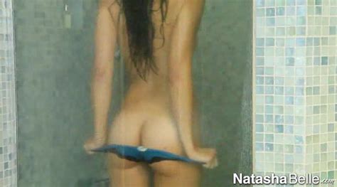 beautiful natasha belle getting naked in shower porn tube