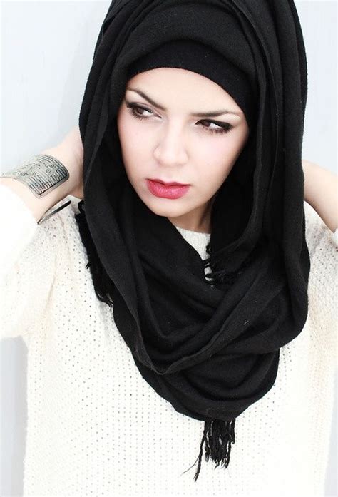 ways to stylize easy loose hijab through tutorial hijabiworld