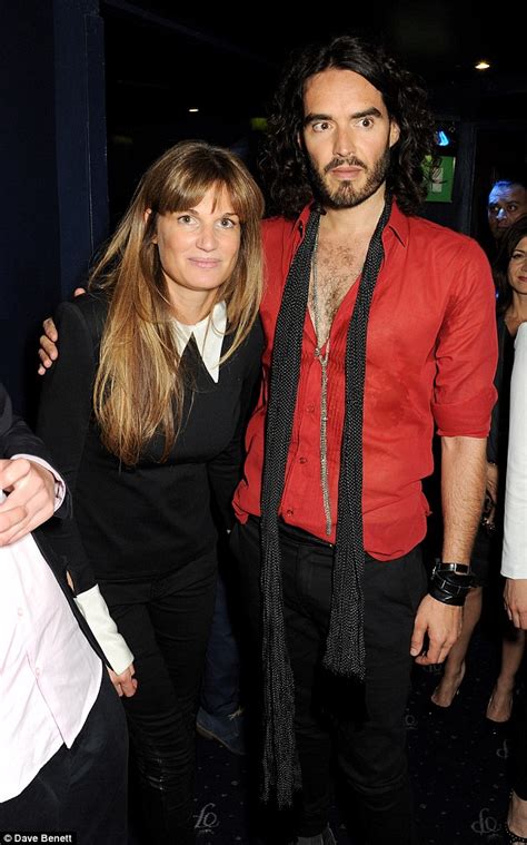 russell brand to become father for the first time with laura gallacher