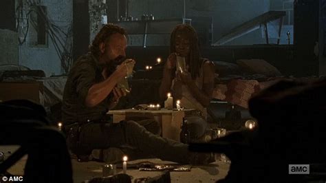 Rick Grimes And Michonne Scavenge On The Walking Dead