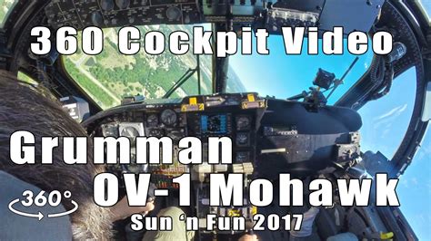 grumman ov  mohawk cockpit flight  video youtube