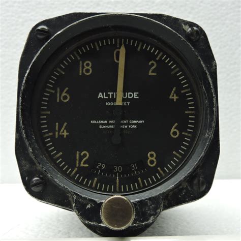 altimeter  sensitve ft kollsman    aeroantique