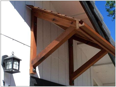 build   diy wood awning plans