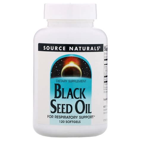 source naturals black seed oil 120 softgels iherb