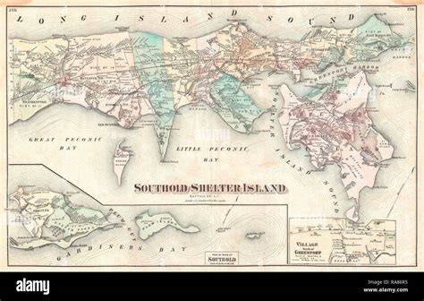 beers map  southold  shelter island long island  york reimagined  gibon
