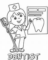 Coloring Dentist Printable Pages Sheet Topcoloringpages Children Print sketch template