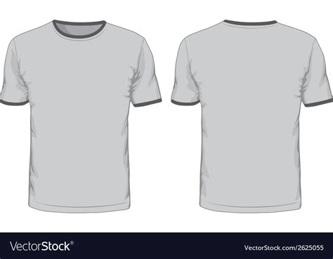 shirt front   template