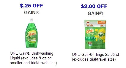 gain detergent printable coupons coupon network