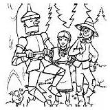 Wizard Oz Coloring Pages Tin Man Dorothy Got Heart His Tale Tagged Posted sketch template